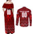 Personalized Serbia Football 2024 Couples Matching Off Shoulder Maxi Dress and Long Sleeve Button Shirt Trophy Wing Style - Wonder Print Shop