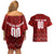 Personalized Serbia Football 2024 Couples Matching Off Shoulder Short Dress and Hawaiian Shirt Trophy Wing Style - Wonder Print Shop