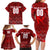 Personalized Serbia Football 2024 Family Matching Long Sleeve Bodycon Dress and Hawaiian Shirt Trophy Wing Style - Wonder Print Shop