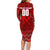 Personalized Serbia Football 2024 Family Matching Long Sleeve Bodycon Dress and Hawaiian Shirt Trophy Wing Style - Wonder Print Shop