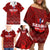 Personalized Serbia Football 2024 Family Matching Off Shoulder Short Dress and Hawaiian Shirt Trophy Wing Style - Wonder Print Shop