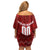 Personalized Serbia Football 2024 Family Matching Off Shoulder Short Dress and Hawaiian Shirt Trophy Wing Style - Wonder Print Shop