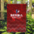 Serbia Football 2024 Garden Flag Trophy Wing Style - Wonder Print Shop