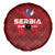 Serbia Football 2024 Spare Tire Cover Trophy Wing Style - Wonder Print Shop