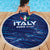 Italy Football 2024 Beach Blanket Trophy Wing Style - Wonder Print Shop