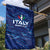 Italy Football 2024 Garden Flag Trophy Wing Style - Wonder Print Shop