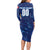 Personalized Italy Football 2024 Long Sleeve Bodycon Dress Trophy Wing Style - Wonder Print Shop