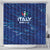 Italy Football 2024 Shower Curtain Trophy Wing Style