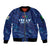 Personalized Italy Football 2024 Sleeve Zip Bomber Jacket Trophy Wing Style - Wonder Print Shop