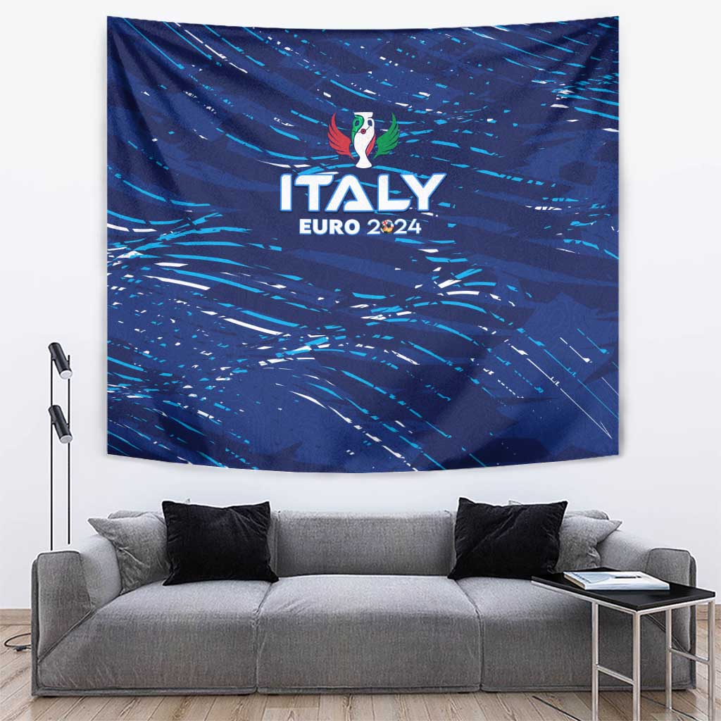 Italy Football 2024 Tapestry Trophy Wing Style - Wonder Print Shop