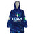 Personalized Italy Football 2024 Wearable Blanket Hoodie Trophy Wing Style