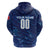 Personalized Italy Football 2024 Zip Hoodie Trophy Wing Style