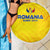 Romania Football 2024 Beach Blanket Trophy Wing Style - Wonder Print Shop