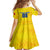 Personalized Romania Football 2024 Family Matching Long Sleeve Bodycon Dress and Hawaiian Shirt Trophy Wing Style - Wonder Print Shop