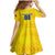 Personalized Romania Football 2024 Family Matching Mermaid Dress and Hawaiian Shirt Trophy Wing Style - Wonder Print Shop