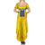 Personalized Romania Football 2024 Family Matching Summer Maxi Dress and Hawaiian Shirt Trophy Wing Style - Wonder Print Shop