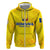 Personalized Romania Football 2024 Hoodie Trophy Wing Style - Wonder Print Shop