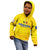 Personalized Romania Football 2024 Kid Hoodie Trophy Wing Style - Wonder Print Shop