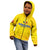 Personalized Romania Football 2024 Kid Hoodie Trophy Wing Style - Wonder Print Shop