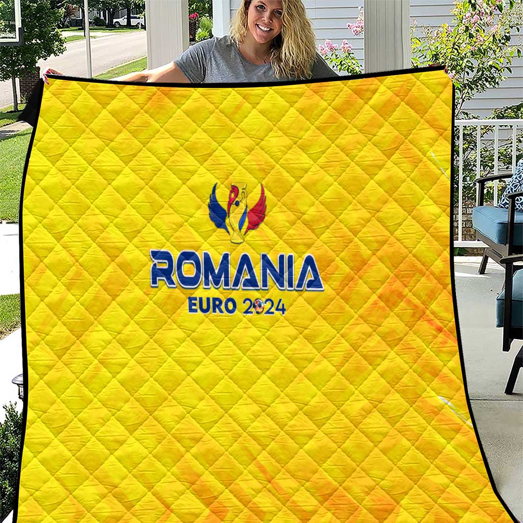 Romania Football 2024 Quilt Trophy Wing Style