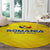 Romania Football 2024 Round Carpet Trophy Wing Style