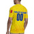 Personalized Romania Football 2024 Rugby Jersey Trophy Wing Style - Wonder Print Shop