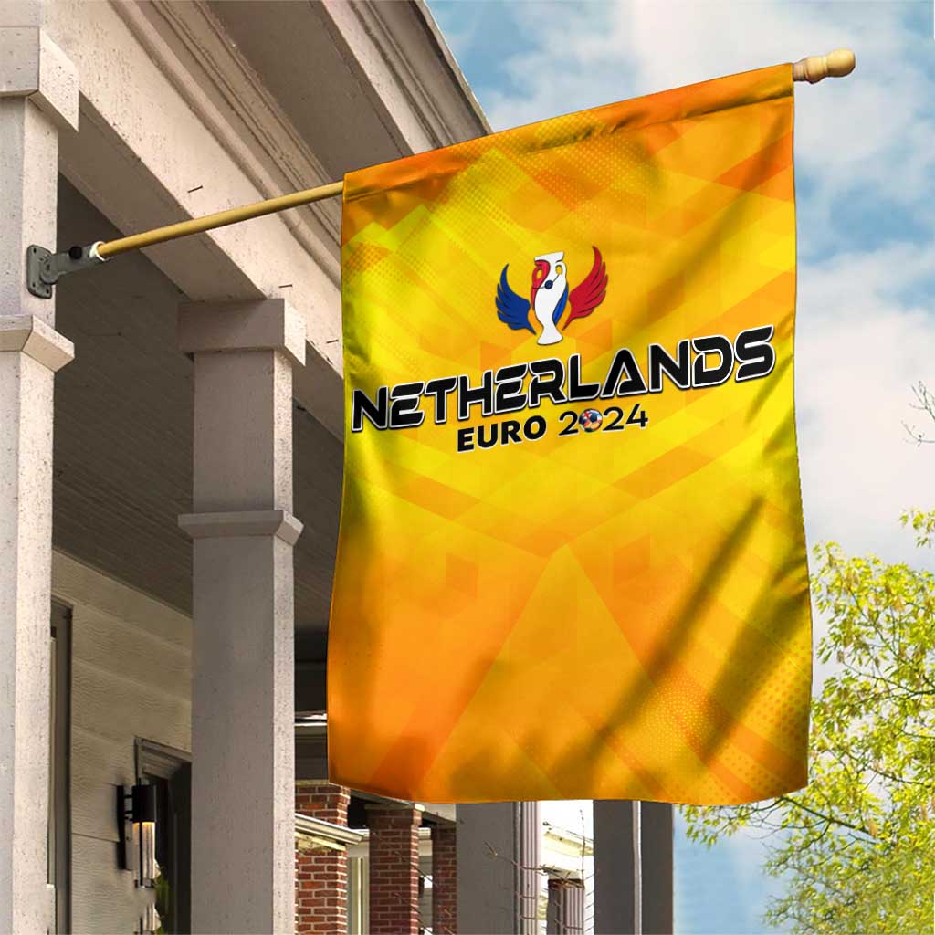 Netherlands Football 2024 Garden Flag Trophy Wing Style - Wonder Print Shop