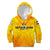 Personalized Netherlands Football 2024 Kid Hoodie Trophy Wing Style - Wonder Print Shop