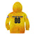 Personalized Netherlands Football 2024 Kid Hoodie Trophy Wing Style - Wonder Print Shop