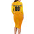 Personalized Netherlands Football 2024 Long Sleeve Bodycon Dress Trophy Wing Style - Wonder Print Shop