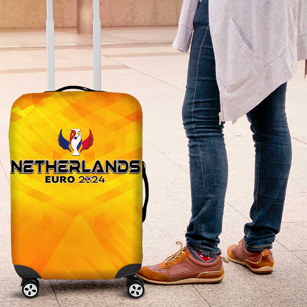 Netherlands Football 2024 Luggage Cover Trophy Wing Style - Wonder Print Shop