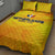 Netherlands Football 2024 Quilt Bed Set Trophy Wing Style