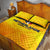 Netherlands Football 2024 Quilt Bed Set Trophy Wing Style