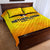 Netherlands Football 2024 Quilt Bed Set Trophy Wing Style