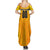 Personalized Netherlands Football 2024 Summer Maxi Dress Trophy Wing Style