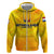 Personalized Netherlands Football 2024 Zip Hoodie Trophy Wing Style