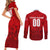 Personalized Denmark Football 2024 Couples Matching Short Sleeve Bodycon Dress and Long Sleeve Button Shirt Trophy Wing Style - Wonder Print Shop