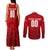 Personalized Denmark Football 2024 Couples Matching Tank Maxi Dress and Long Sleeve Button Shirt Trophy Wing Style - Wonder Print Shop