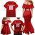 Personalized Denmark Football 2024 Family Matching Mermaid Dress and Hawaiian Shirt Trophy Wing Style - Wonder Print Shop