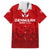 Personalized Denmark Football 2024 Family Matching Off The Shoulder Long Sleeve Dress and Hawaiian Shirt Trophy Wing Style - Wonder Print Shop