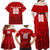 Personalized Denmark Football 2024 Family Matching Off Shoulder Maxi Dress and Hawaiian Shirt Trophy Wing Style - Wonder Print Shop