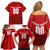 Personalized Denmark Football 2024 Family Matching Off Shoulder Short Dress and Hawaiian Shirt Trophy Wing Style - Wonder Print Shop