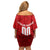 Personalized Denmark Football 2024 Family Matching Off Shoulder Short Dress and Hawaiian Shirt Trophy Wing Style - Wonder Print Shop