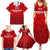 Personalized Denmark Football 2024 Family Matching Summer Maxi Dress and Hawaiian Shirt Trophy Wing Style - Wonder Print Shop