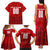 Personalized Denmark Football 2024 Family Matching Tank Maxi Dress and Hawaiian Shirt Trophy Wing Style - Wonder Print Shop