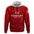 Personalized Denmark Football 2024 Hoodie Trophy Wing Style - Wonder Print Shop