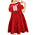 Personalized Denmark Football 2024 Kid Short Sleeve Dress Trophy Wing Style - Wonder Print Shop