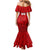 Personalized Denmark Football 2024 Mermaid Dress Trophy Wing Style - Wonder Print Shop