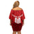 Personalized Denmark Football 2024 Off Shoulder Short Dress Trophy Wing Style - Wonder Print Shop