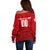 Personalized Denmark Football 2024 Off Shoulder Sweater Trophy Wing Style - Wonder Print Shop